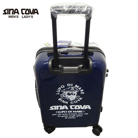 【2026年春夏】シナコバ SINA COVA キャリーケース ネイビーホワイト(910)【代引き手数料無料】 おしゃれ マリン ギフト プレゼントにも|サムハウス