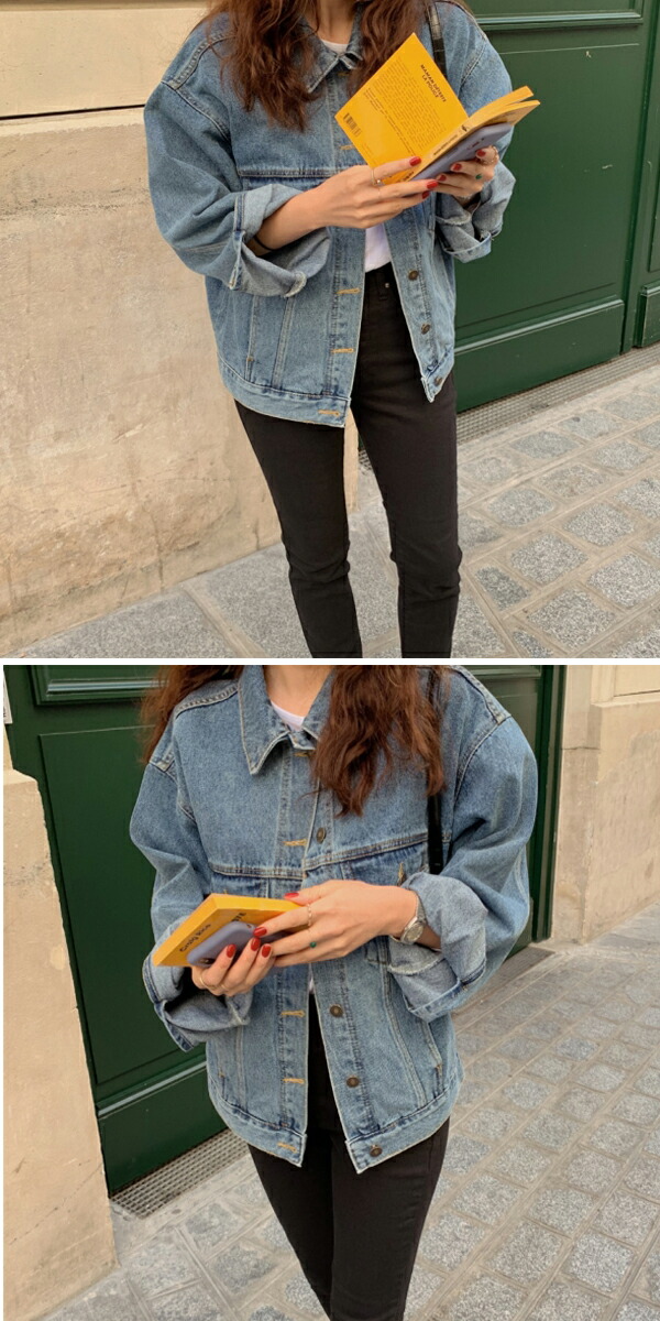 デニムジャケット 本格 レディース デニム コート Gジャン カジュアル アウター ジャケット