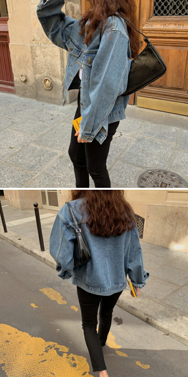 デニムジャケット 本格 レディース デニム コート Gジャン カジュアル アウター ジャケット