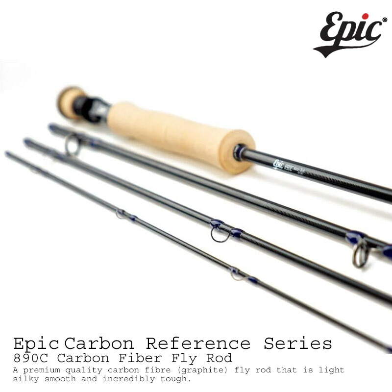 Epic / 叙事詩引き合い つづき物 890C Carbon  Fly Rod