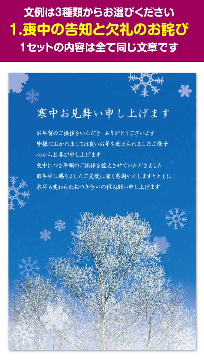 楽天市場 寒中見舞い 寒中お見舞い ポストカード はがき ハガキ 葉書 06 8枚セット 寒中見舞い 私製はがき すぷぴよ工房 名刺 はがき印刷