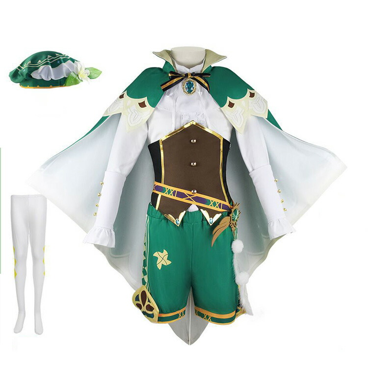 原神 げんしん genshin ウェンティ コスプレ 衣装 コスチューム コミケ ハロウィン 衣装 cosplay イベント パーティー  変装 仮装 mg023