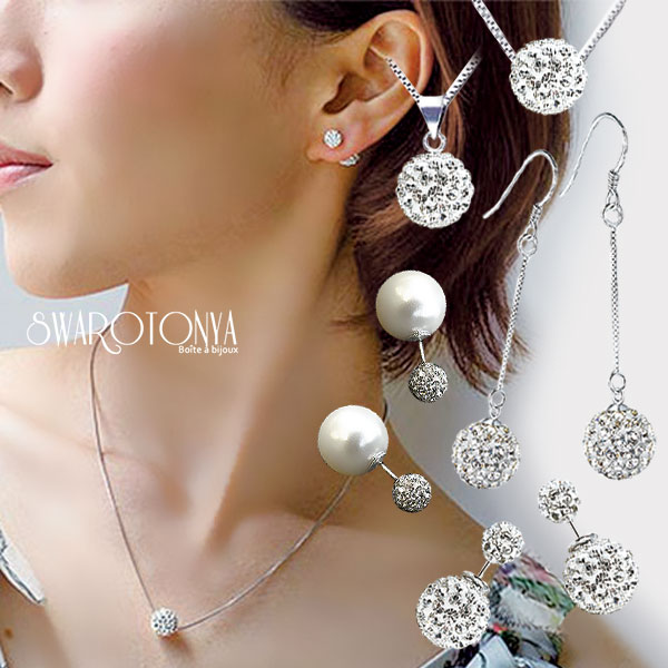 数量限定格安SWAROVSKI 羽モチーフ ネックレス ピアス アクセサリー