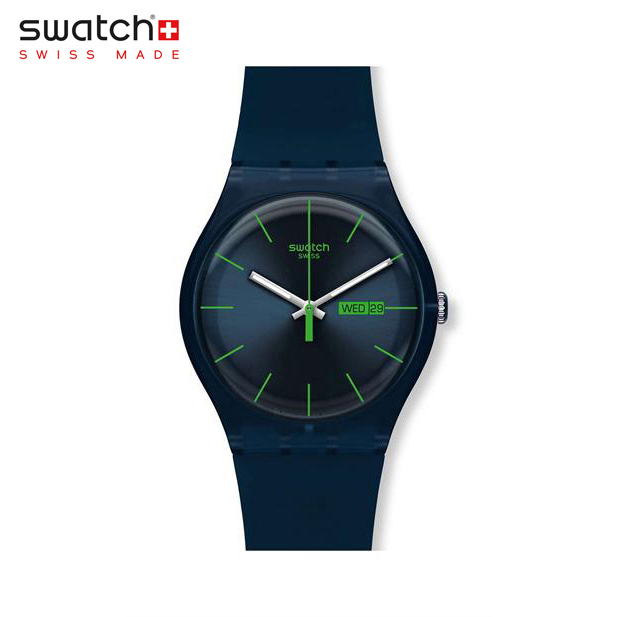 【公式ストア】Swatch スウォッチ BLUE REBEL ブルー・レベル SUON700Originals (オリジナルズ) New Gent (ニュージェント) メンズ 腕時計 人気 定番 プレゼント 