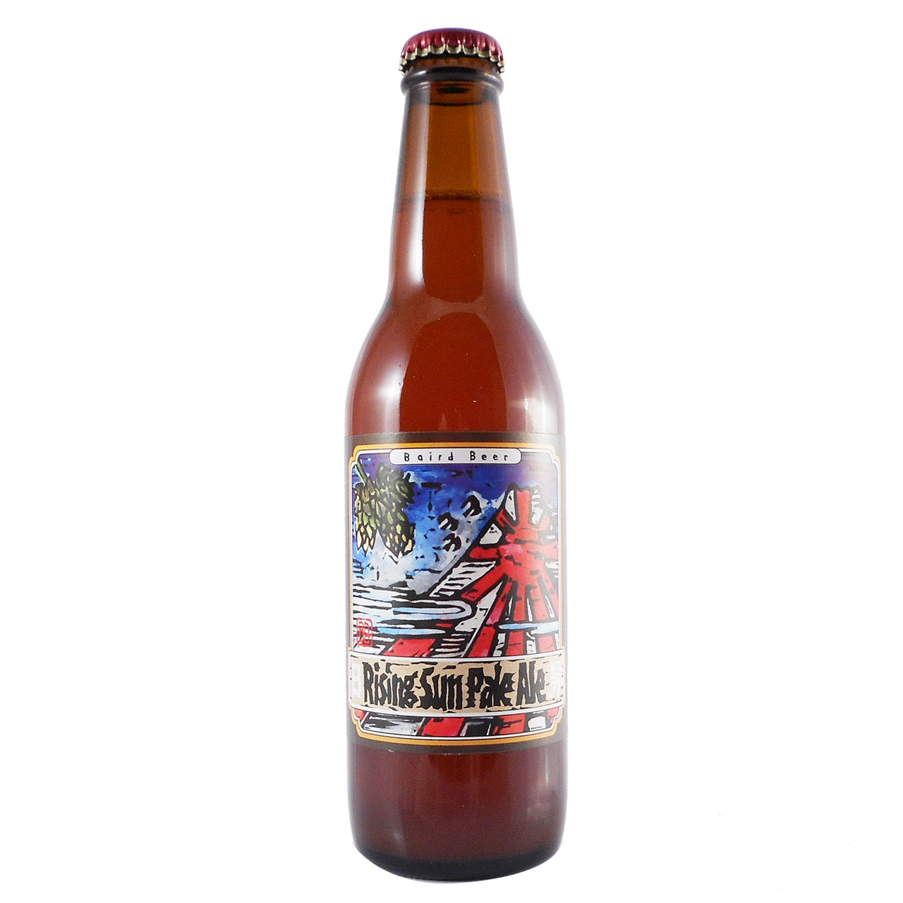 お酒 お歳暮 ギフト プレゼント ベアードビール ライジングサンペールエール 330ml 24本 静岡修善寺クラフトビールケース販売 送料無料 静岡県  ベアードブルーイング ビール 国産クラフトビール 地ビール 【楽天1位】