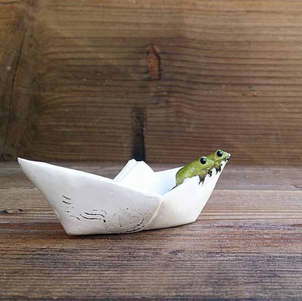 楽天市場】実物大 動物 オブジェ キンスジアメガエル・親 インテリア