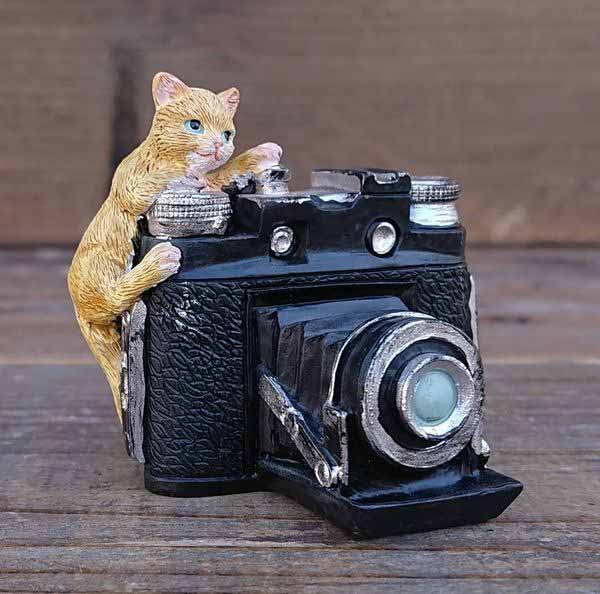 楽天市場】猫 ねこと昭和レトロ オーナメント ミニチュア フィギュア