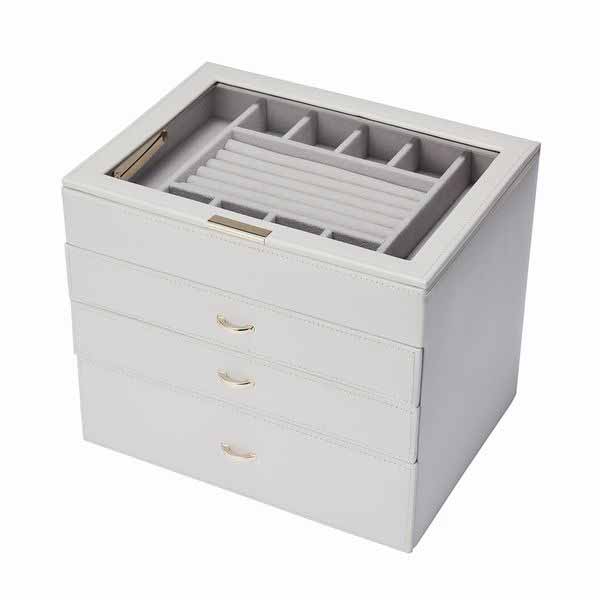 アクセサリーケース 整理用品 小物入れ インテリア雑貨 家具 インテリア レディースアイテム JewelCaseCollection ジュエルケース Jewel Case Collection アクセサリー 小物 おしゃれ収納 色形ともにシンプルデザイン 飽きがこないデザイン インテリアにマッチ 間仕切り 17,129円