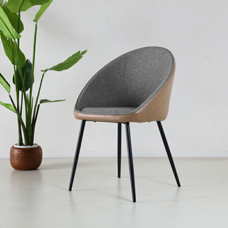 お値下げ済新品/お値引/ベージュ ダイニングチェア シンプルデザイン 後藤家具物産 掛け心地抜群のシンプルダイニングチェアー レティ