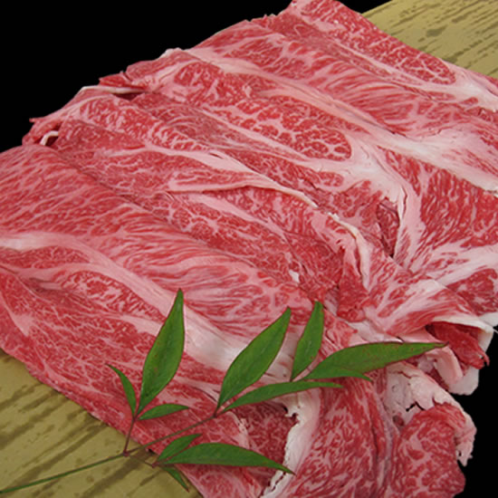 【送料無料・贈答ギフト用】黒毛和牛 肩ロースすき焼き 700g