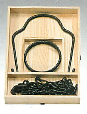 楽天市場】釣釜セット 利休鎖 田中敏孝作 : 高砂 宇治園