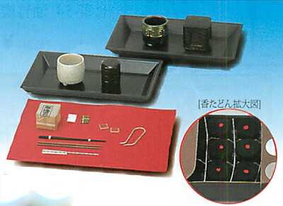 楽天市場】桑 香盆セット（香たどん付） : 茶道具・抹茶・八女茶
