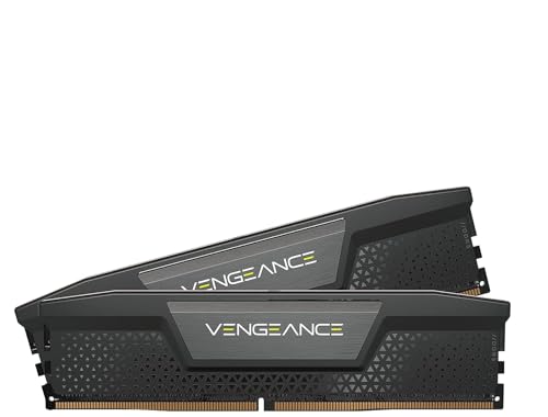 CORSAIR DDR5-5200MHz デスクトップPC用メモリ VENGEANCE DDR5シリーズ (PC5-41600) Intel XMPメモリキット 16GB ブラック 8GB 2枚 CMK16GX5M2B5200C40|TalesStore 店