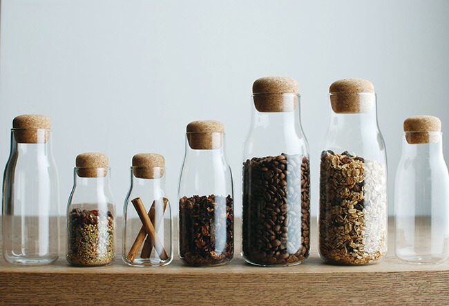 キャニスター ガラス おしゃれ Kinto キントー Bottlit ボトリット 600ml 276 4個セット 保存容器 密閉 ボトル コーヒー豆 グラノーラ キッチン用品 デザイン シンプル ポイント10倍 Csecully Fr