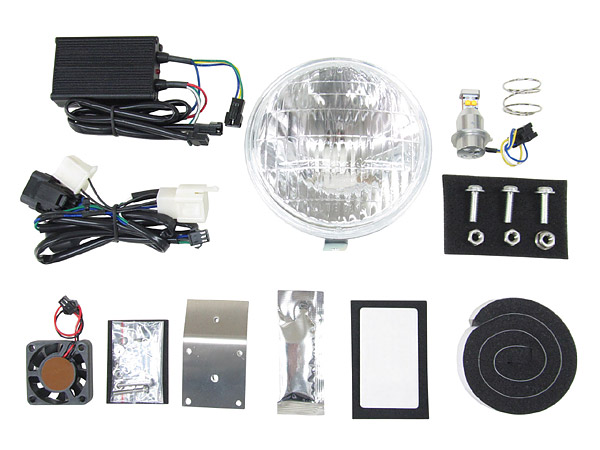プロテック LBH-H44 スーパーカブ110プロ['22- 8BJ-JA61]用 LEDクラシカルヘッドライトkit 3000K 63025-30