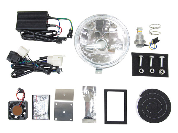 プロテック LBH-H46 スーパーカブ110プロ['22- 8BJ-JA61]用 LEDマルチリフレクターヘッドライトkit 3000K 64025-30
