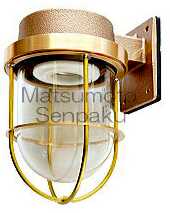 楽天市場】松本船舶照明 マリンランプ R1号フランジゴールド LEDランプ