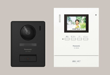 パナソニック テレビドアホン 1-1タイプ 電源直結式 VL-SE26XL