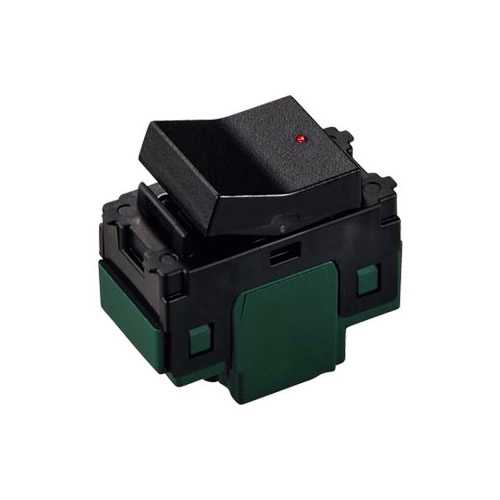 WNS5242B パナソニック SO-STYLE ソー・スタイル　埋込パイロットスイッチC（3路）（4A）　[マットブラック]