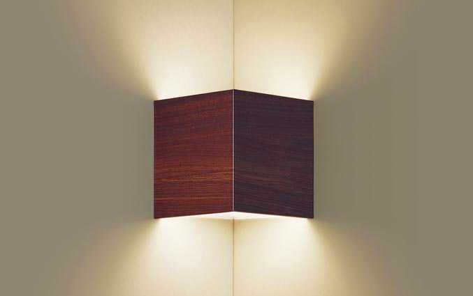 [即日さし出し] XLGB81922CE1(LGB81009＋LLD2000LCE1) パナソニック 壁直付型 LED 白熱電球色 入隅端っこ用鉤括弧 鳴りわたる手合い LED木目細か照明ランプ取り替えっこ型