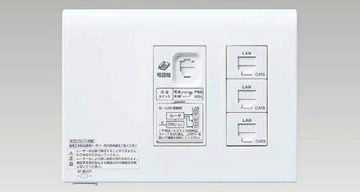 WTF35866W パナソニック マルチメディア対応配線システム ひらいてねットプラスシリーズ 宅内LANパネル (省令準耐火対応タイプ)|照明器具の専門店 てるくにでんき