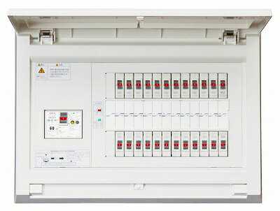 [即日出荷] MAG34182 テンパール 住宅用分電盤　パールテクト　扉付/リミッターなし/主幹40A/分岐18/予備2/取付スペースなし/露出・半埋込形｜照明器具の専門店　てるくにでんき
