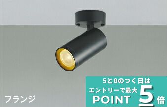 【ﾏﾗｿﾝ終了まで5％OFF】スポットライト 屋内用 階段 廊下 トイレ 内玄関 ※工事必要 天井・壁面取付可 指定の角度まで傾斜天井可 電球色(2700K) 調光可(別売調光器対応) 中角(ミディアム)