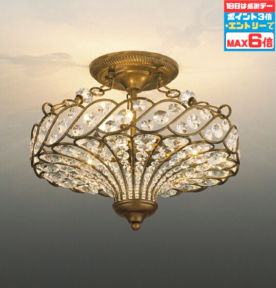 【ﾏﾗｿﾝ中10％OFF!】シャンデリア 洋室・リビング・ダイニング ※電球別売 ※工事必要 ブラウン エレガント 古味仕上(ブラウン ) クリスタルビーズ ガラスビーズ ハンドメイド 40,004円