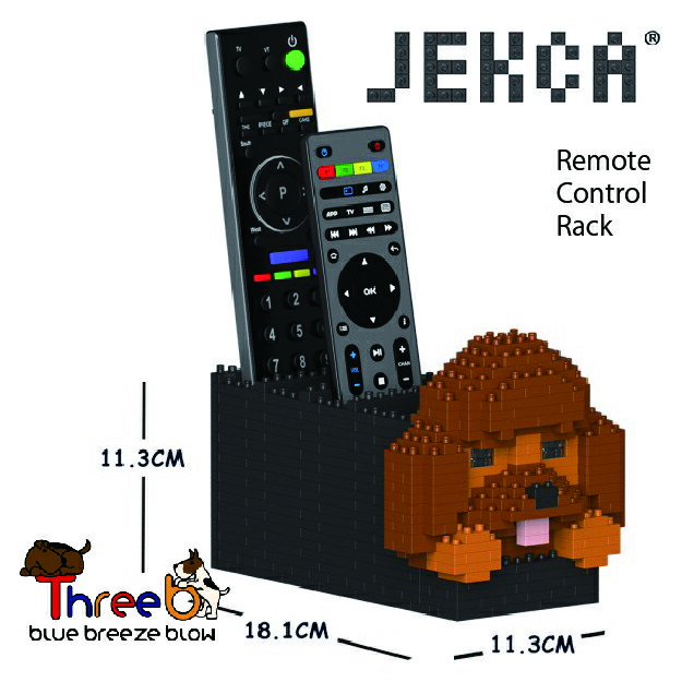 【楽天市場】JEKCA ジェッカブロック ★プードル★ リモコンラック 01S - ST09DRC04JEKCA：ペット用品の店ThreeB ...