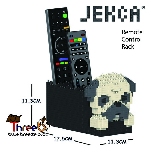JEKCA ジェッカブロック ★パグ★ リモコンラック 01S - ST09DRC03JEKCA