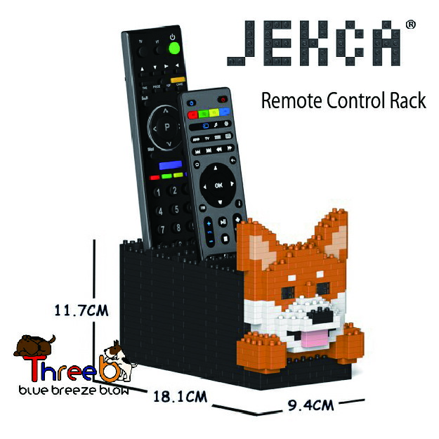 JEKCA ジェッカブロック ★柴犬★ リモコンラック 01S - ST09DRC12JEKCA