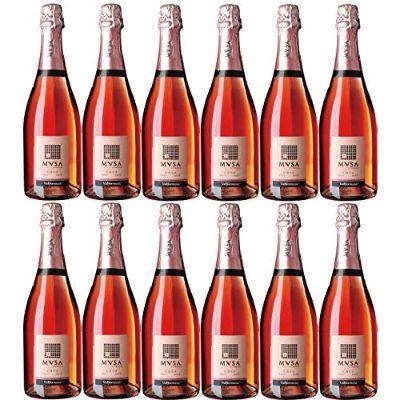 カヴァ ムッサ ブリュット ロゼ CAVA MVSA ROSE (泡：ロゼ) 750ml [12本セット] [スペイン/ロゼ 泡/辛口/12本] 酒 ホワイトデー 母の日 送料別 2026 ギフト プレゼント｜花とギフト銀座東京フラワー 13,956円