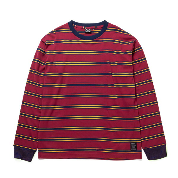430 フォーサーティー L/S PREP BORDER C\u0026S [ロング捩り プレップ 間借り人 カットソー]