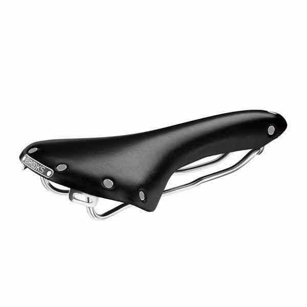 【最速発送】BROOKS ブルックス SWALLOW B15 CHROME 【レザーサドル】【自転車】【ツーリング】【日本正規品】｜トウーレイトスポーツオンライン