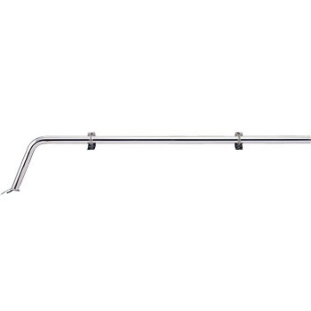Jetハイルーフ車用アンテナステー 無線アンテナ用 W1 450mm 38mm 下がり250mm 取付角度 90度 ルーフボルト取付ステー付 Ingenieriaygestion Com