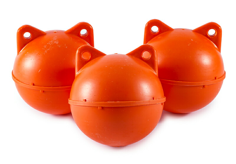 漁具　フロート　浮き玉　網無し　250個 abs_float3.jpg