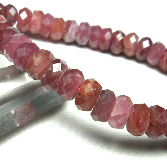 キラキラカットのルビーブレスレット 楽天市場】ルビー カット ブレスレット 5.7mm 17cm レディースM