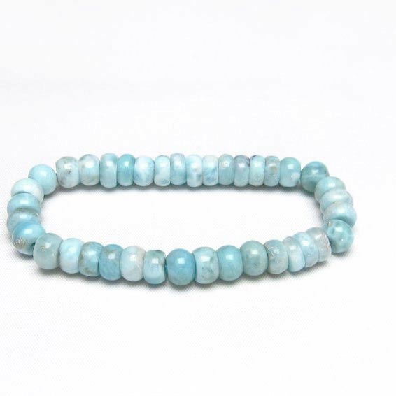 【高品質】ラリマー ブレスレット Blue Pectolite 8mm 楽天市場】ラリマー ブレスレット 8mm larimar ラリマール