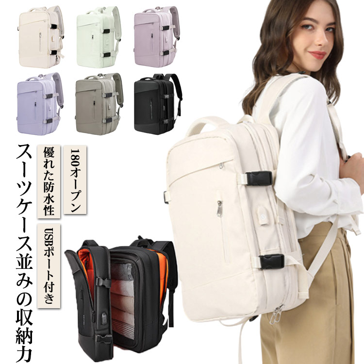 リュックサック 本革 ビジネスリュック バックパック USBボート付き 006641-3ban.jpg