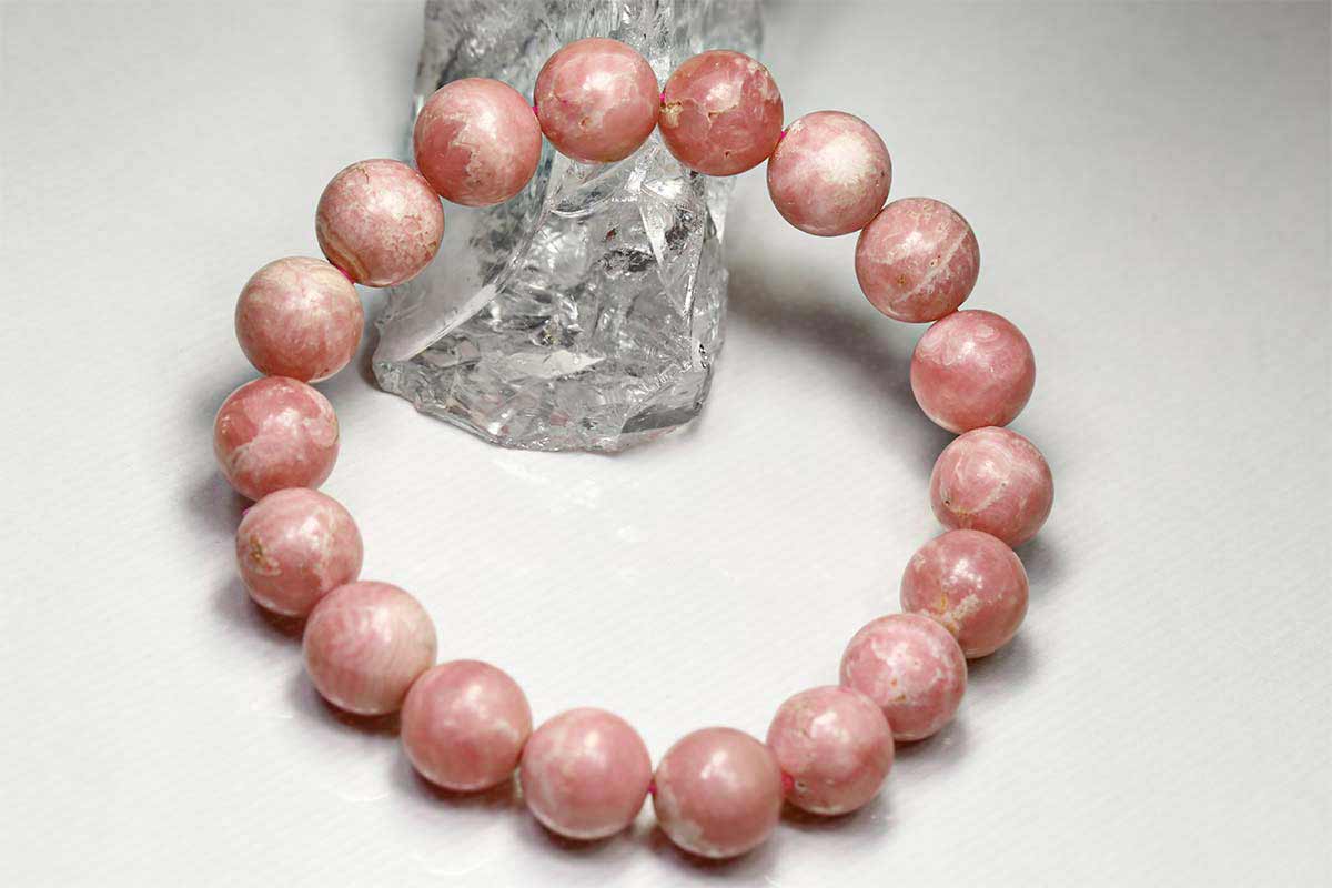 楽天市場】インカローズブレスレット 11.5ミリ玉 最高級 インカ