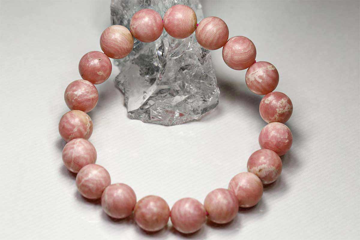 楽天市場】インカローズブレスレット 11.5ミリ玉 最高級 インカローズ