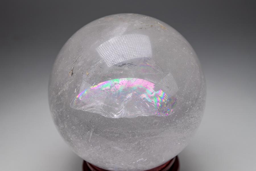 天然水晶丸玉 785g アイリスクォーツ 丸玉 クォーツ 水晶 パワーストーン 原石 天然石