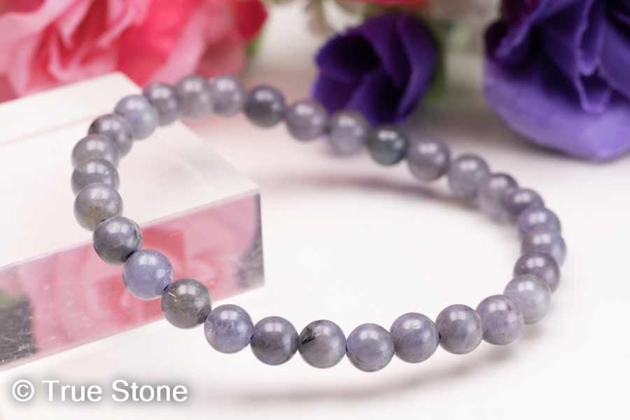 楽天市場】タンザナイト ブレスレット ブルーゾイサイト 4mm-4.7mm