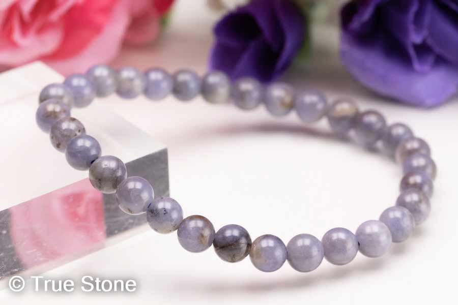 ✿天然色タンザニアの希少石 タンザナイト*ブレスレット ✿天然色タンザニアの希少石 タンザナイト*ブレスレット 1点物