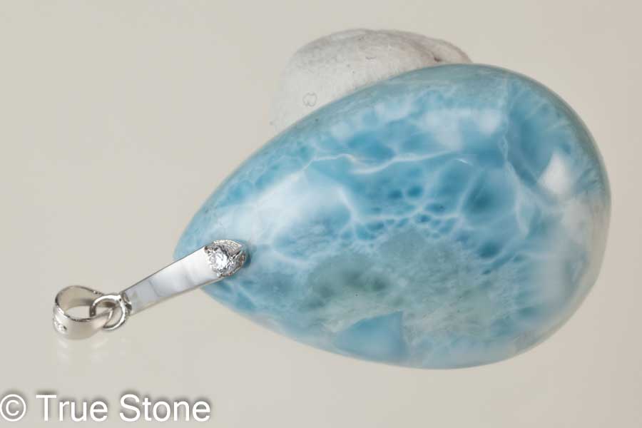 新品ラリマー天然石高品質『天然ペクトライト・ブルー・ペクトライト』　綺麗です。 楽天市場】ラリマー ブルーペクトライト ペクトライト 特級 一粒