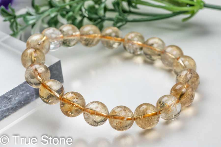 最高級 シトリン 9.5mm 天然石 ブレスレット シトリン（黄水晶）｜最高級パワーストーン輸入販売のフォレストブルー