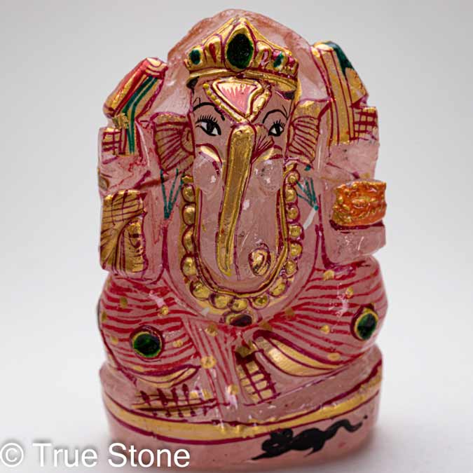 楽天市場】ローズクォーツ 象 ぞう インテリア 置物 天然石