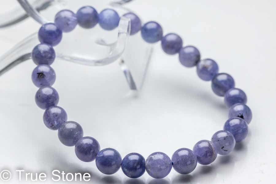 楽天市場】最高品質 タンザナイト ブレスレット 8.8mm 19cm
