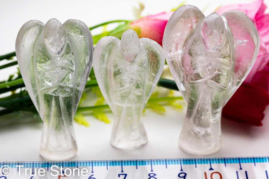 楽天市場】水晶 天使 ヒーリング エンジェル クリスタルクォーツ