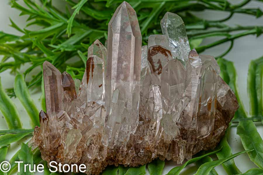 高品質　ホランド鉱　星入り水晶　クラスター　ホランダイト　キャンドルクォーツ① 星入り水晶！】ホランダイト・イン・クォーツ原石【①12.80g